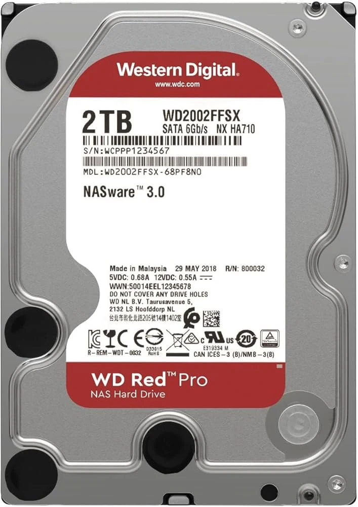 HDD WD Red Pro 2TB 3.5 inch - WD2002FFSX