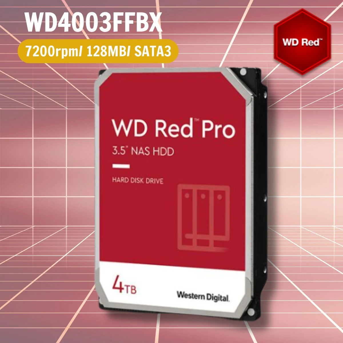 HDD WD Red Pro 4TB 3.5 inch - WD4003FFBX