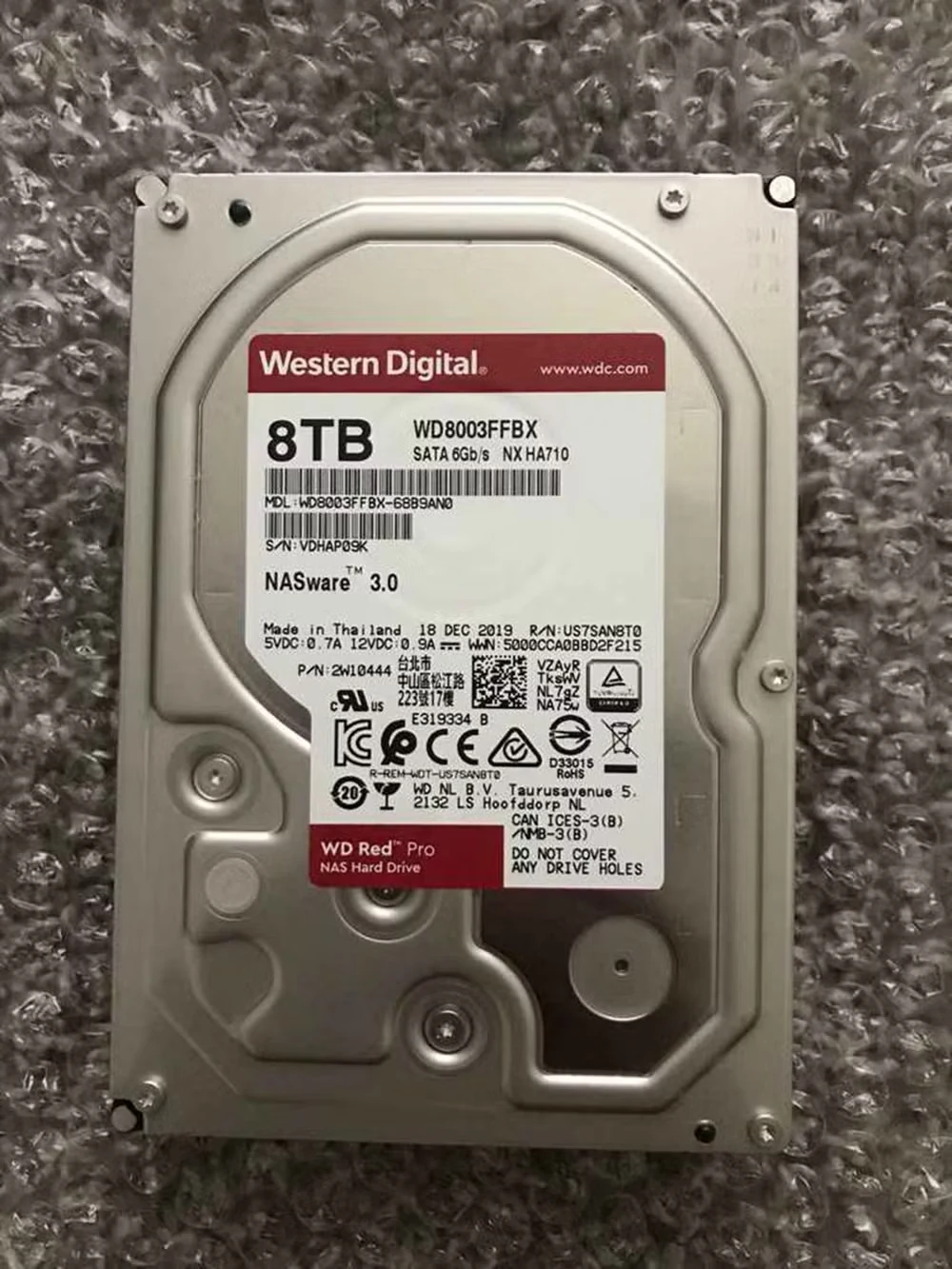 HDD WD Red Pro 8TB 3.5 inch - WD8003FFBX