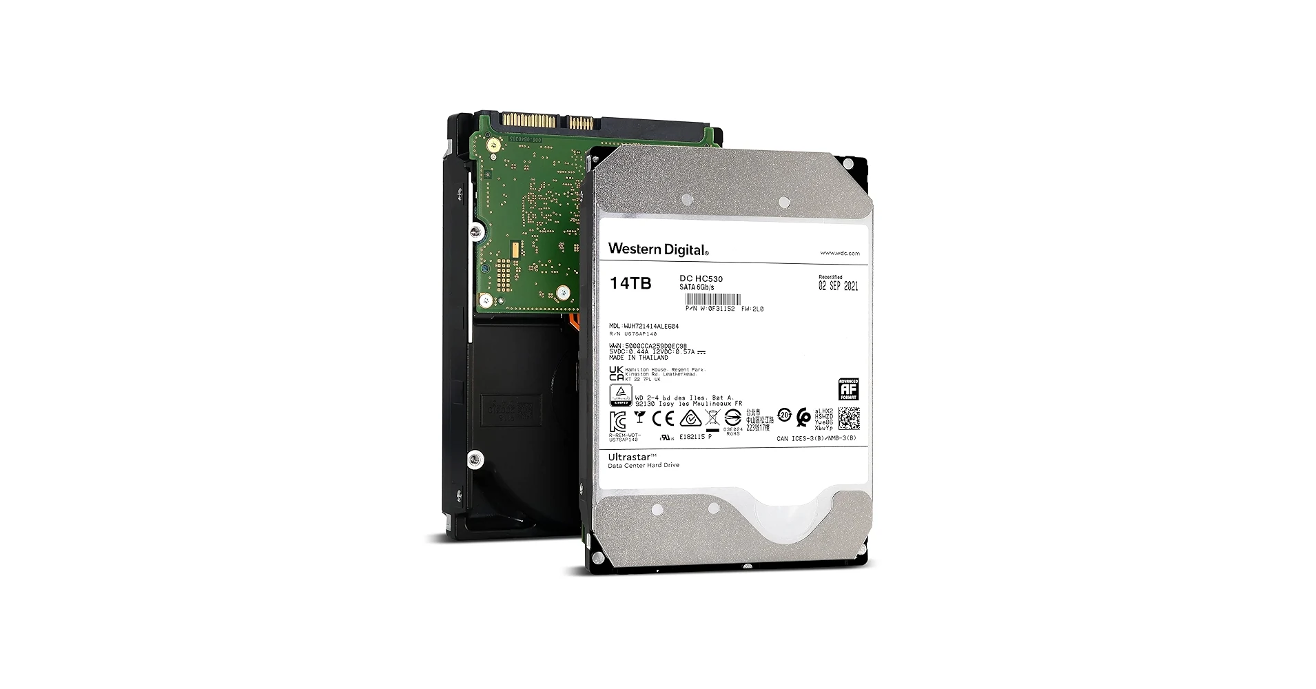 HDD WD Ultrastar DC HC530 14TB 3.5 inch - WUH721414ALE6L4