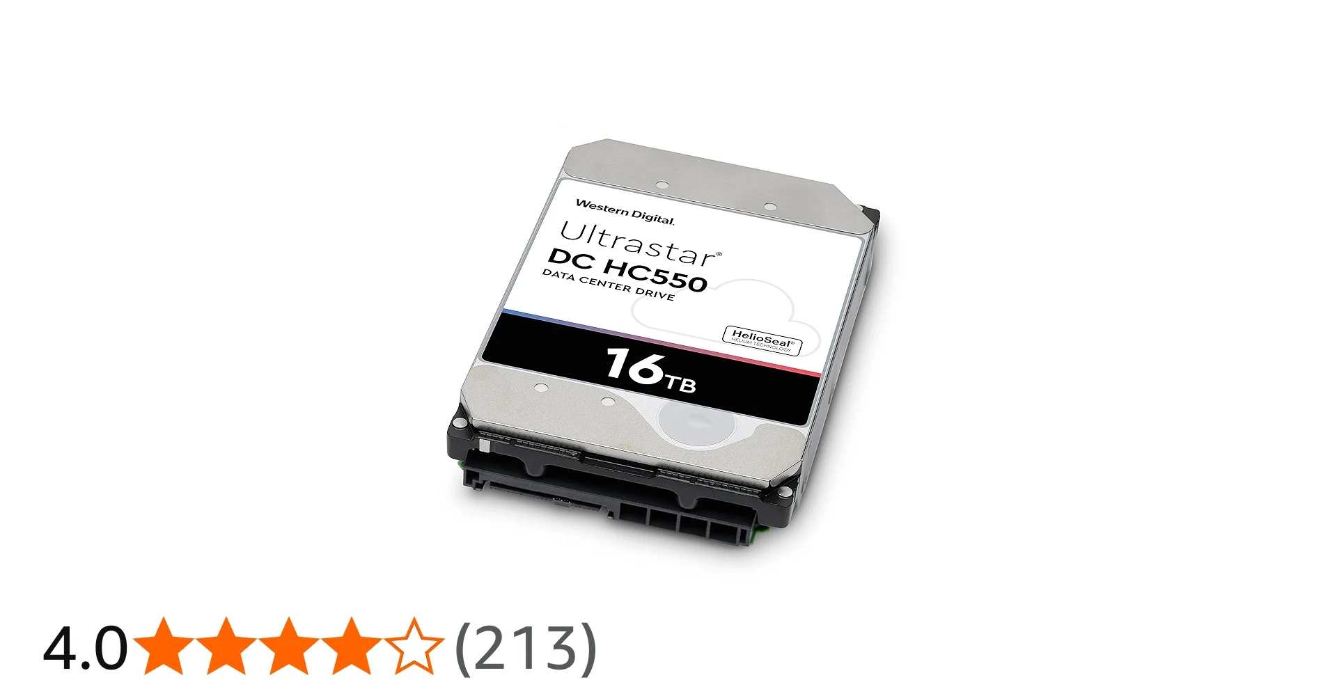 HDD WD Ultrastar DC HC550 16TB 3.5 inch - WUH721816ALE6L4
