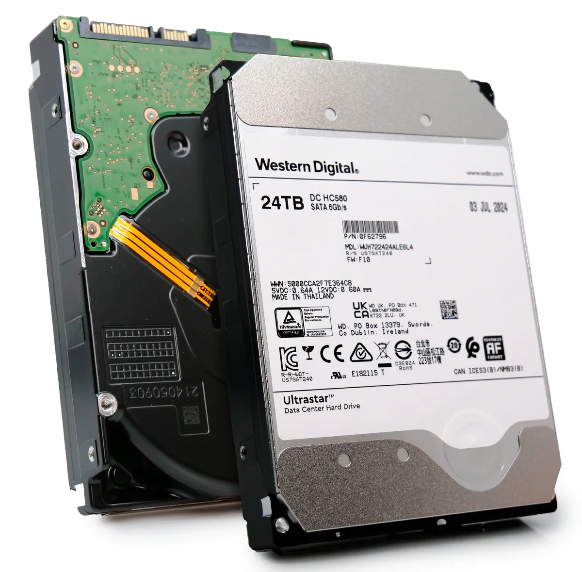 HDD WD Ultrastar DC HC580 24TB 3.5 inch - WUH722424ALE6L4