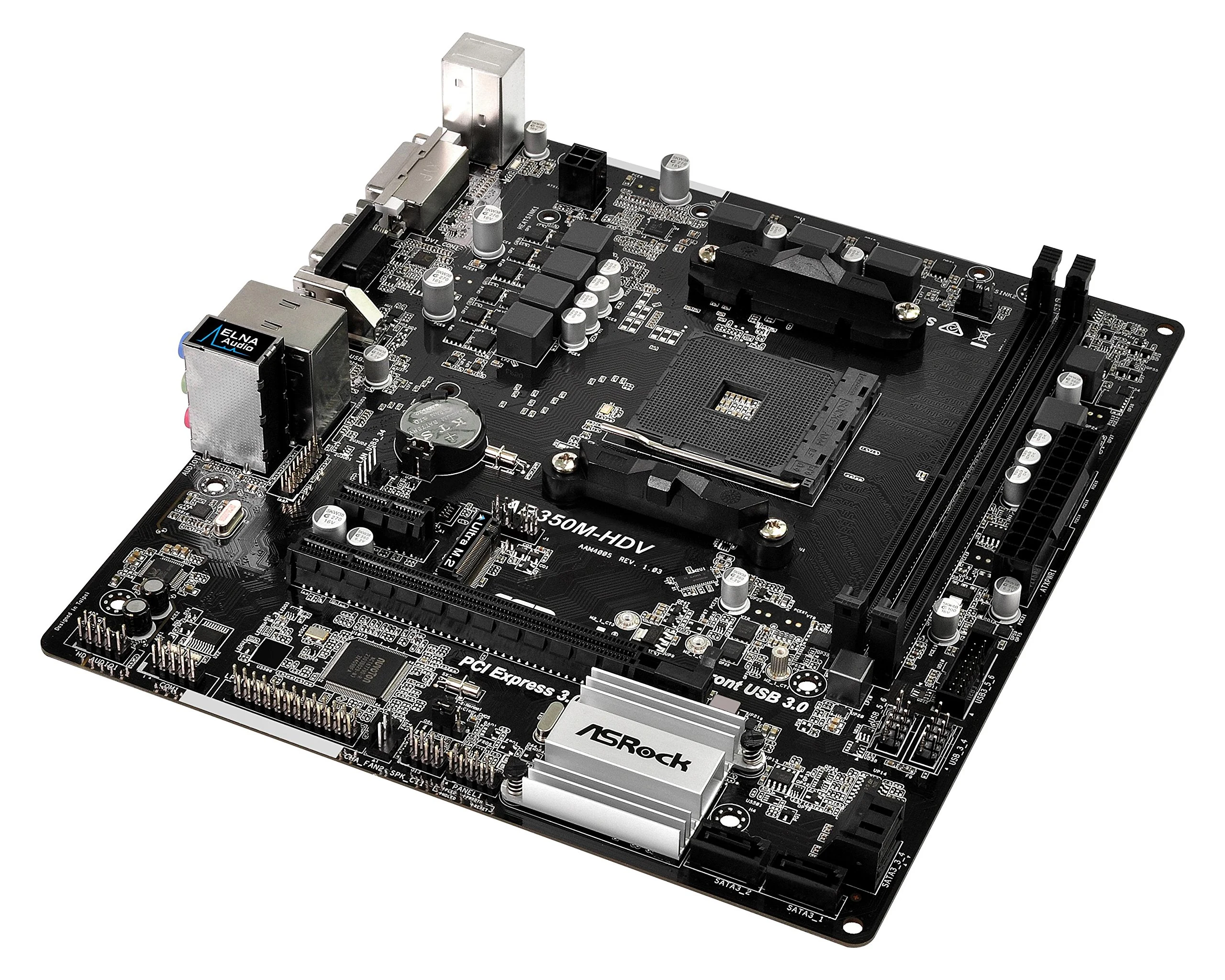 Mainboard ASRock AB350M-HDV R3.0 - AM4 - NEW