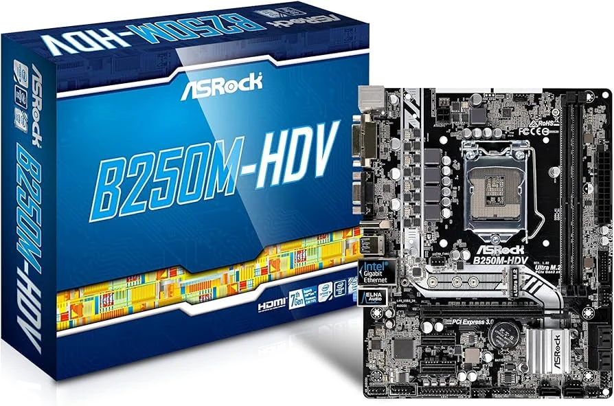 Mainboard ASRock B250M-HDV/D3 - LGA 1151 - NEW