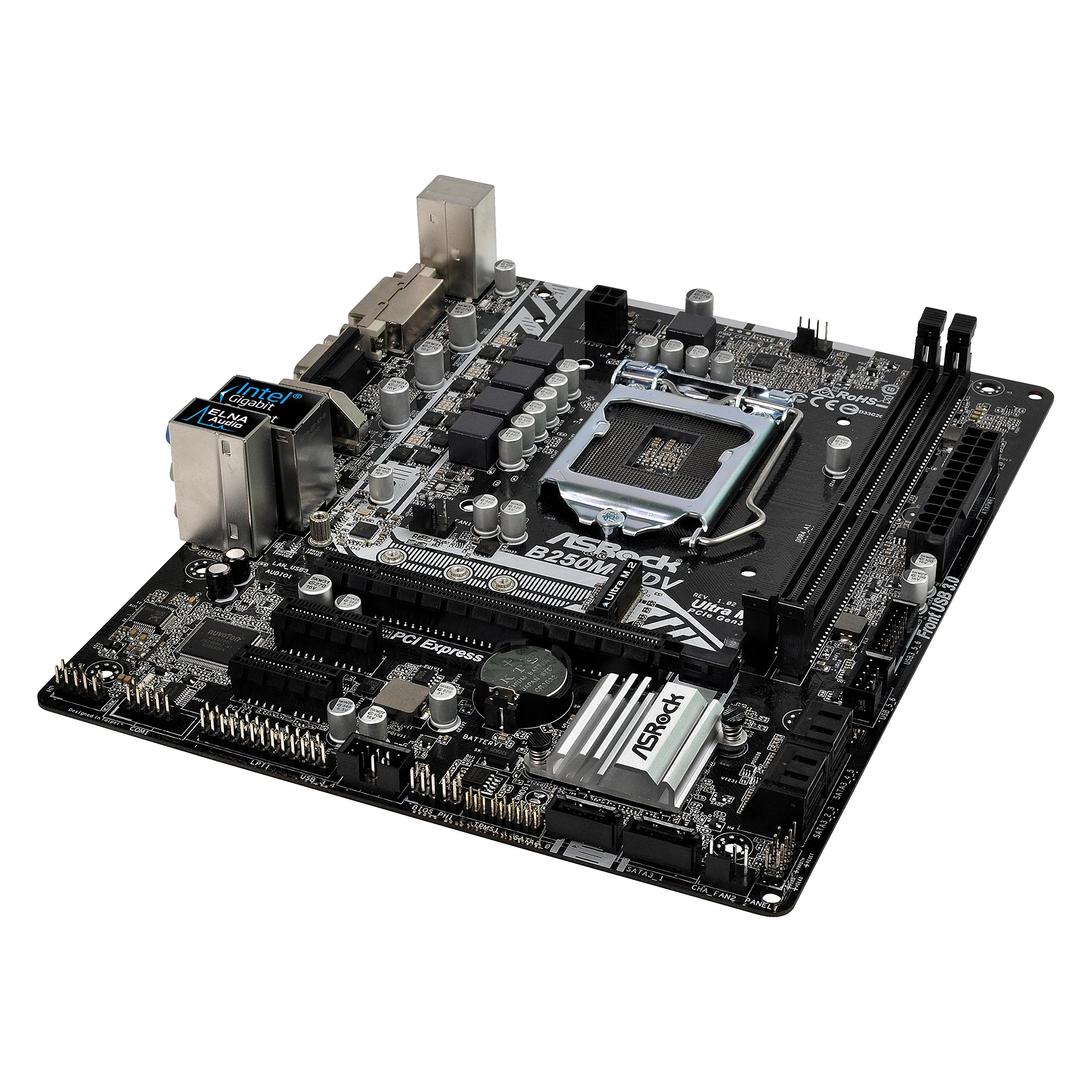 Mainboard ASRock B250M-HDV/M.2 - LGA 1151 - NEW
