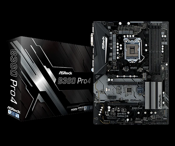 Mainboard ASRock B360 Pro4 - LGA 1151 - NEW