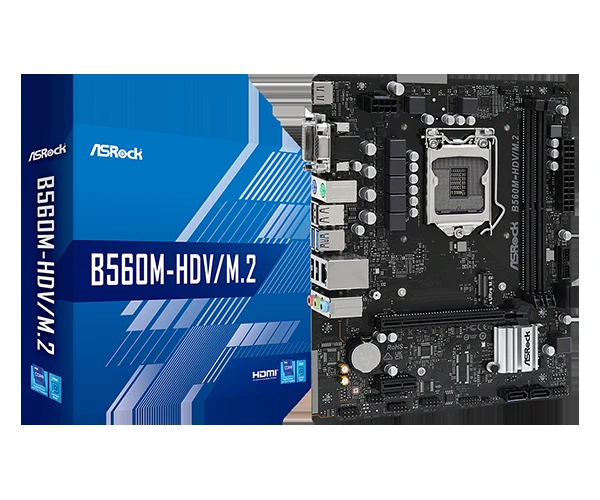 Mainboard ASRock B360M-HDV - LGA 1151 - NEW