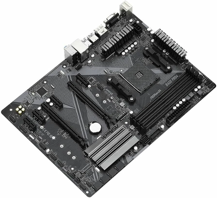 Mainboard ASRock B450 Pro4 - AM4 - NEW