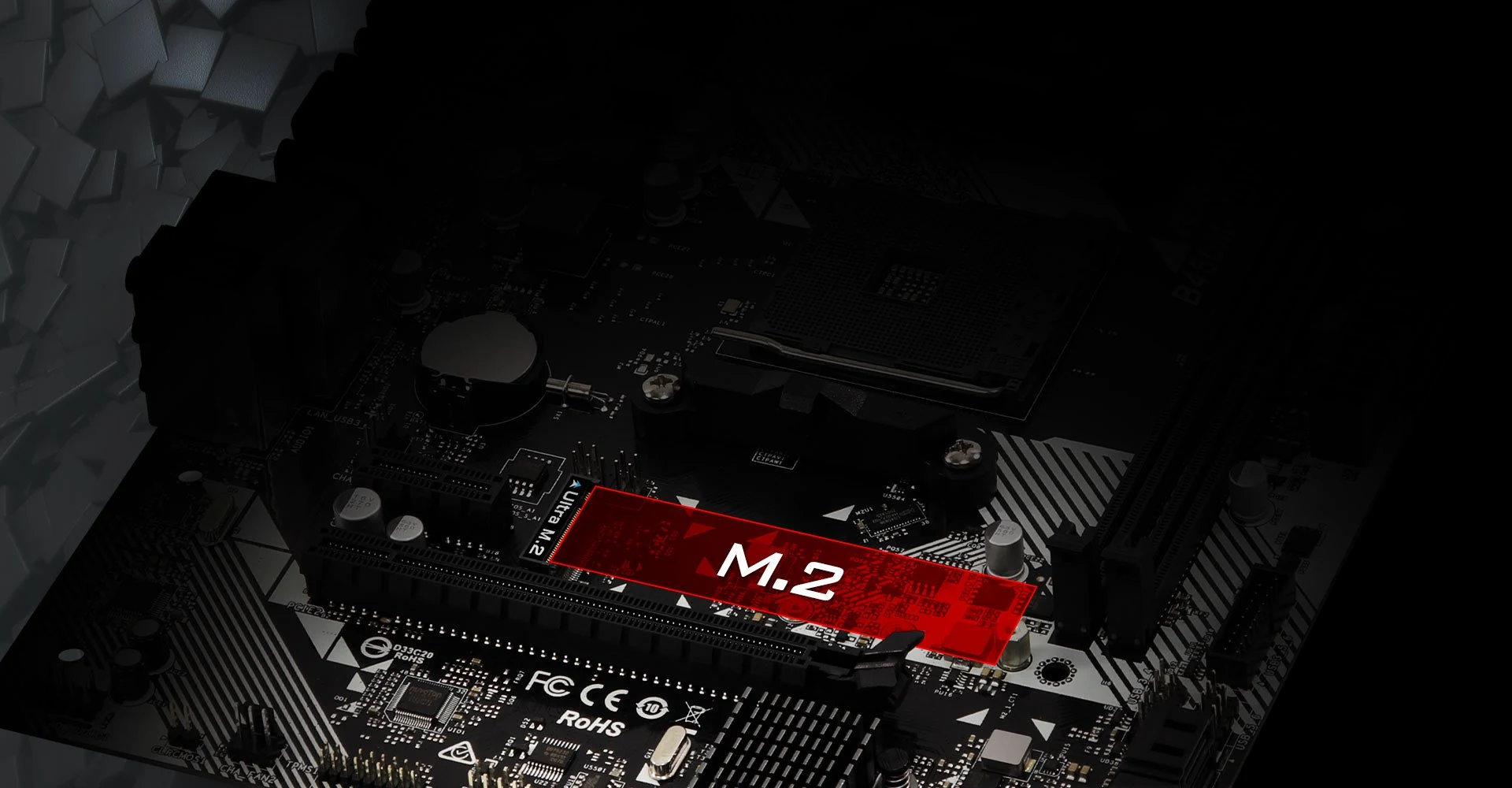 Mainboard ASRock B450M-HDV R4.0 - AM4 - NEW