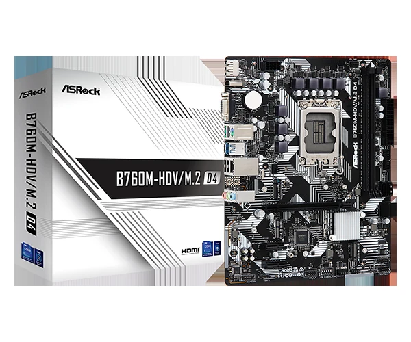 Mainboard ASRock B460M-HDV - LGA 1200 - NEW