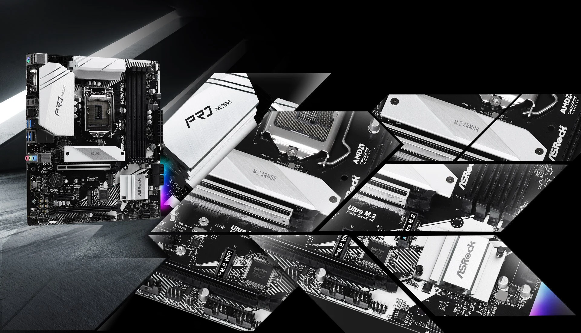 Mainboard ASRock B460M Pro4 - LGA 1200 - NEW