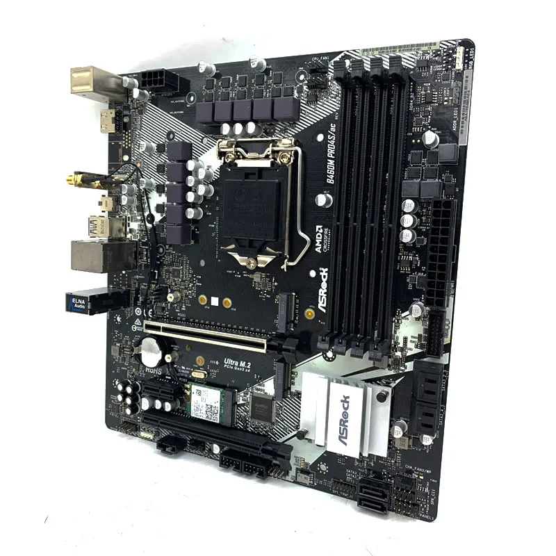 Mainboard ASRock B460M Pro4S/ac - LGA 1200 - NEW