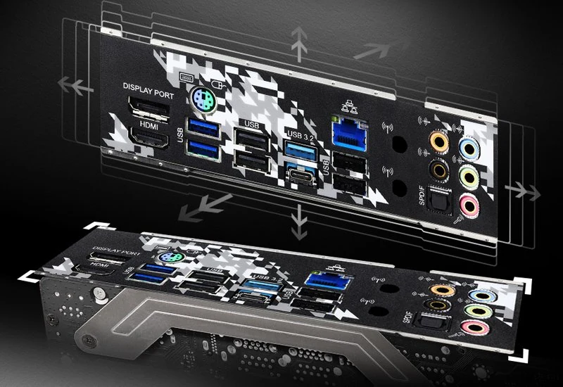 Mainboard ASRock B550 Steel Legend - 4 Khe RAM DDR4 - AM4 - NEW