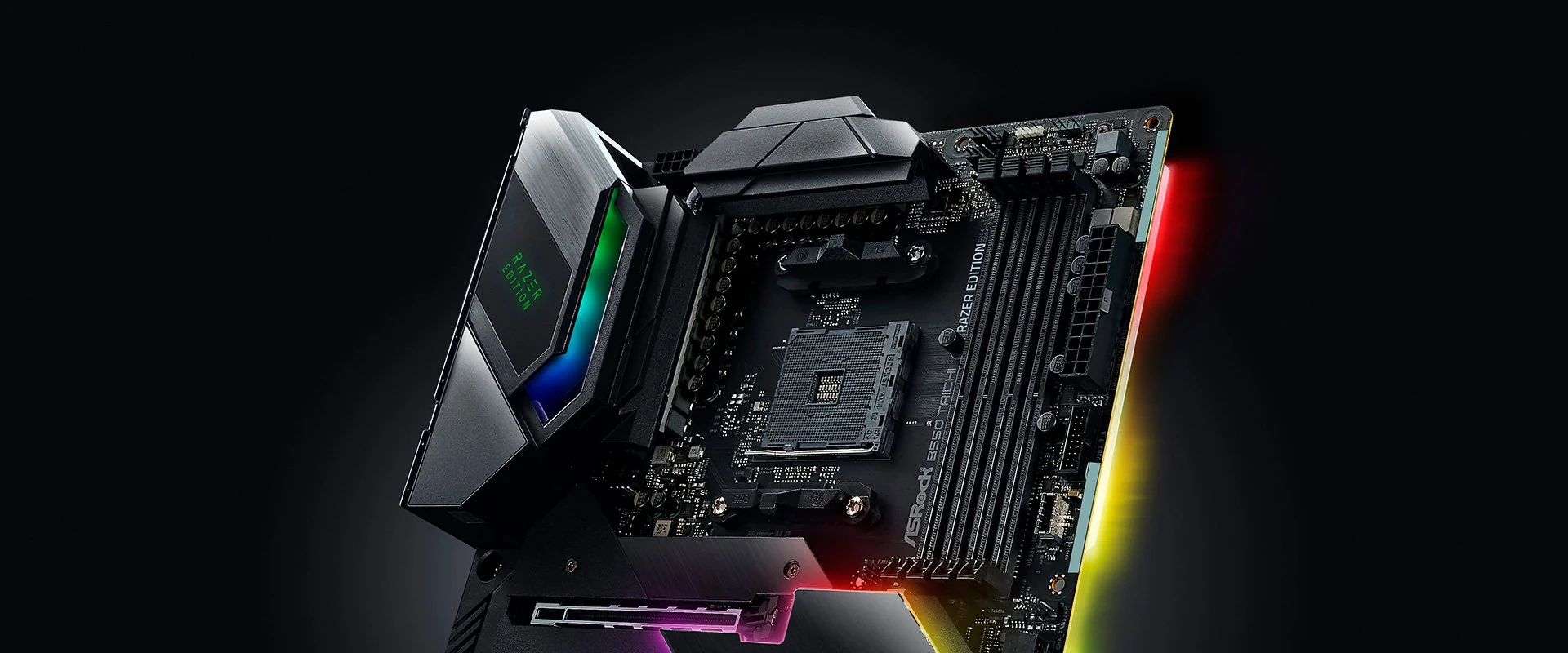 Mainboard ASRock B550 Taichi Razer Edition - 4 Khe RAM DDR4 - AM4 - NEW