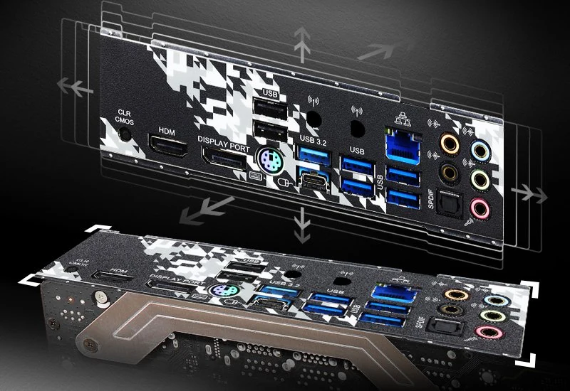 Mainboard ASRock B550M Steel Legend - 4 Khe RAM DDR4 - AM4 - NEW