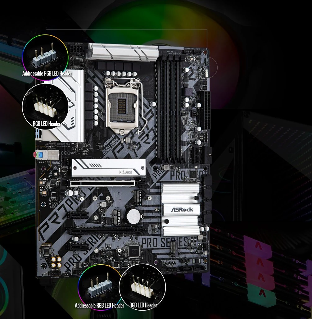 Mainboard ASRock B560 Pro4 - LGA 1200 - NEW