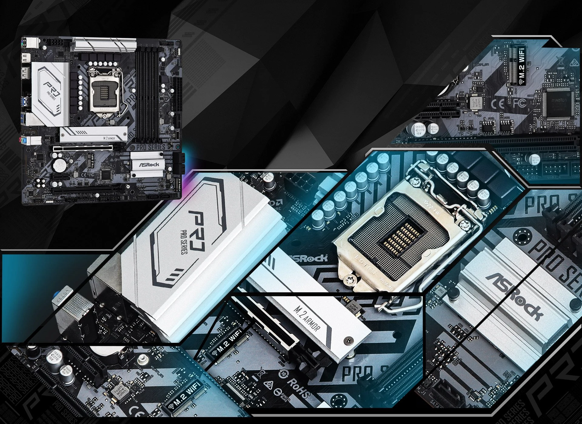Mainboard ASRock B560 Pro4 - LGA 1200 - NEW
