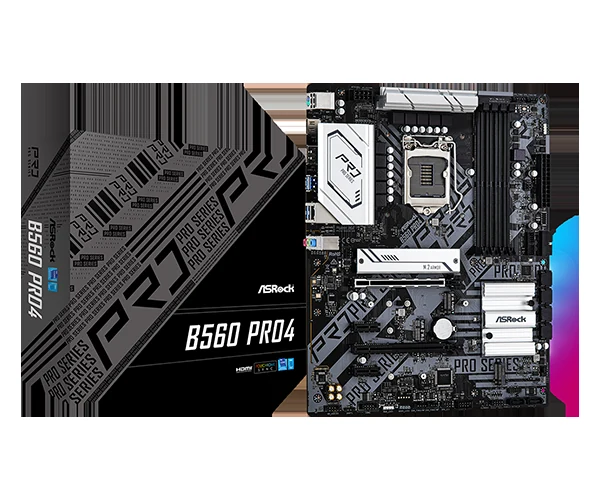 Mainboard ASRock B560 Pro4 - LGA 1200 - NEW