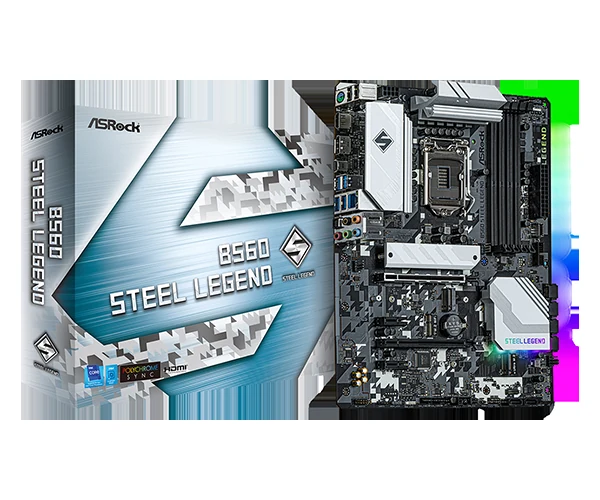 Mainboard ASRock B560 Steel Legend - LGA 1200 - NEW