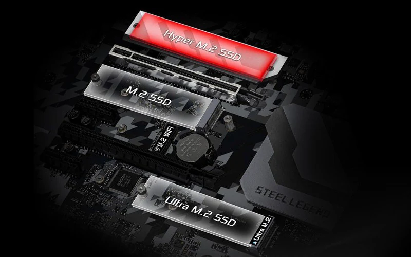 Mainboard ASRock B560 Steel Legend - LGA 1200 - NEW
