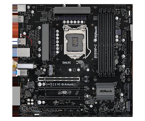 Mainboard ASRock B560M-C - LGA 1200 - NEW