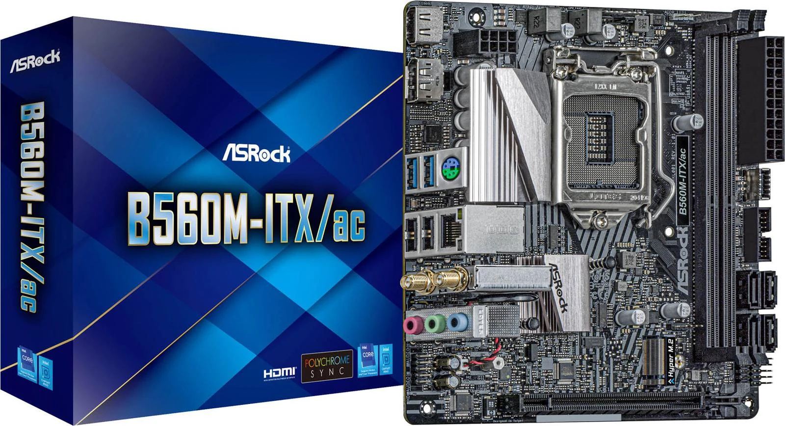 Mainboard ASRock B560M-ITX/ac - LGA 1200 - NEW