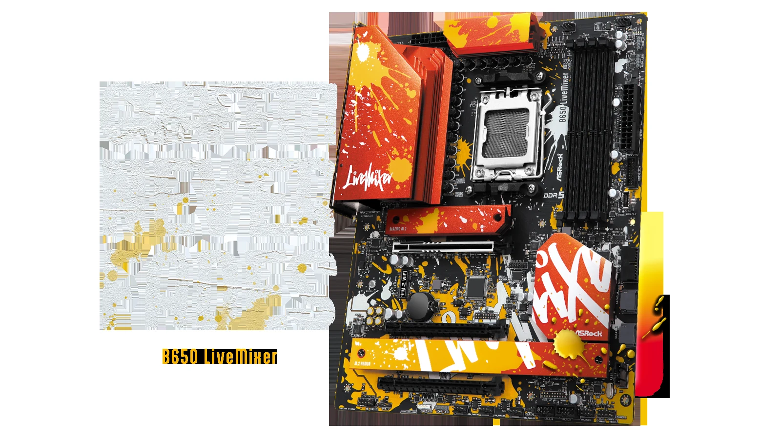 Mainboard ASRock B650 LiveMixer DDR5 - NEW