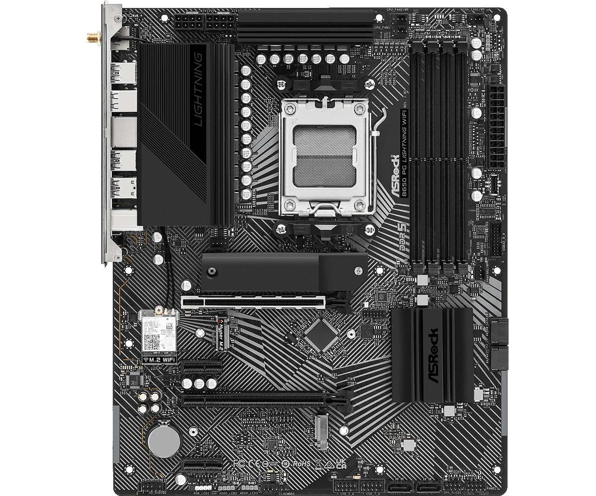 Mainboard ASRock B650 PG Lightning WiFi DDR5 - NEW