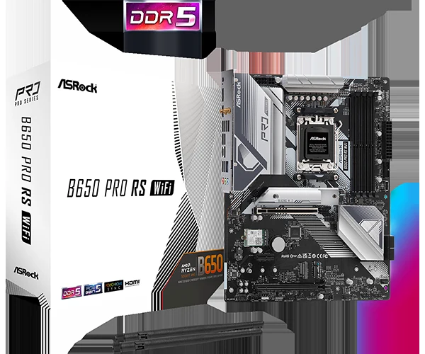 Mainboard ASRock B650 Pro RS WiFi DDR5 - NEW