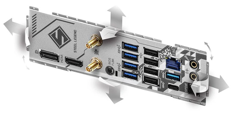 Mainboard ASRock B650 Steel Legend WiFi DDR5 - NEW