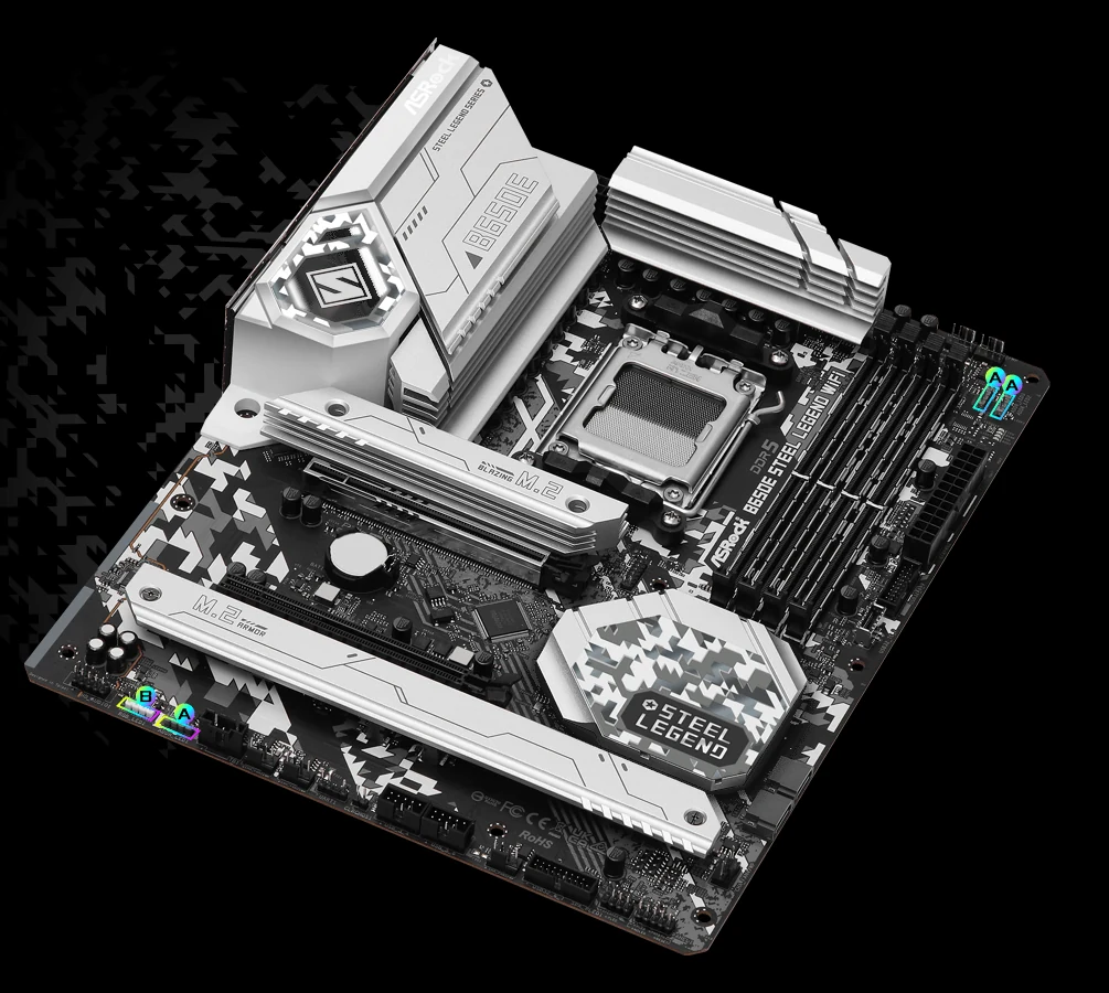 Mainboard ASRock B650E Steel Legend WiFi DDR5 - NEW