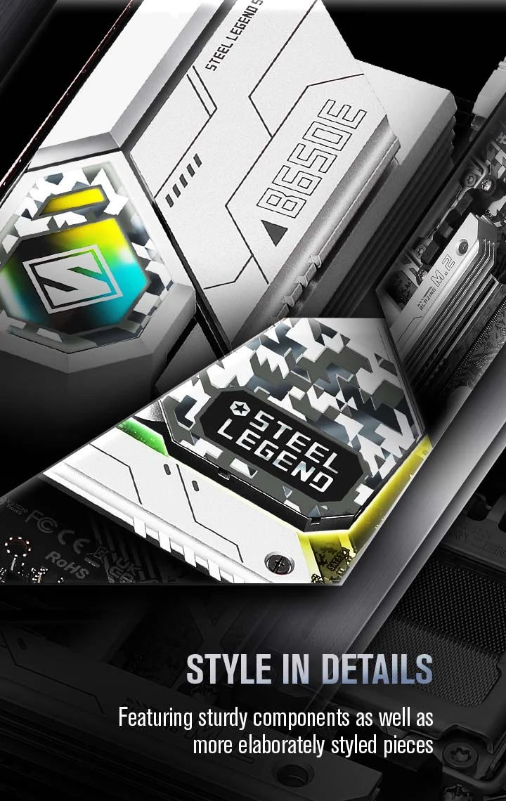 Mainboard ASRock B650E Steel Legend WiFi DDR5 - NEW