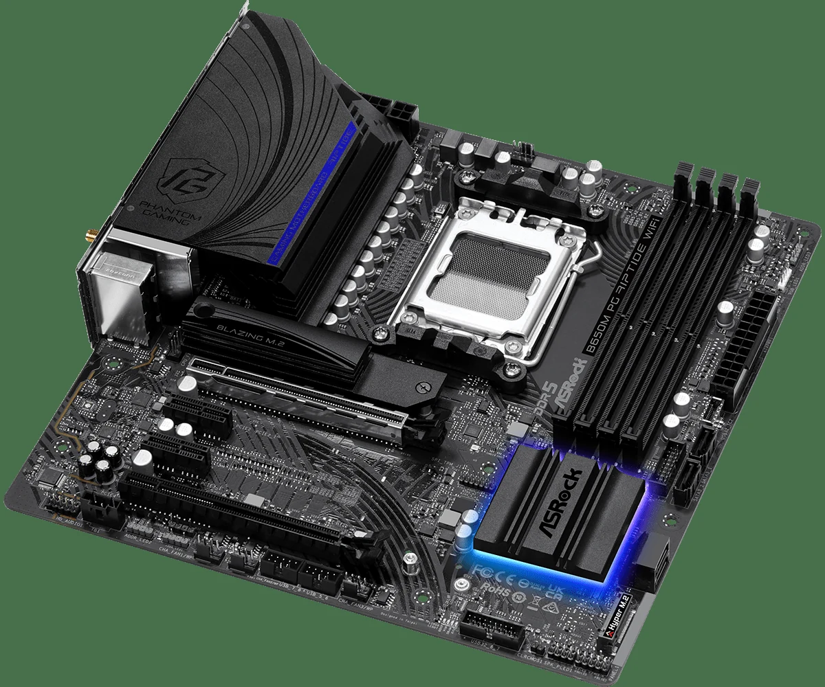 Mainboard ASRock B650M PG Riptide WiFi DDR5 - NEW