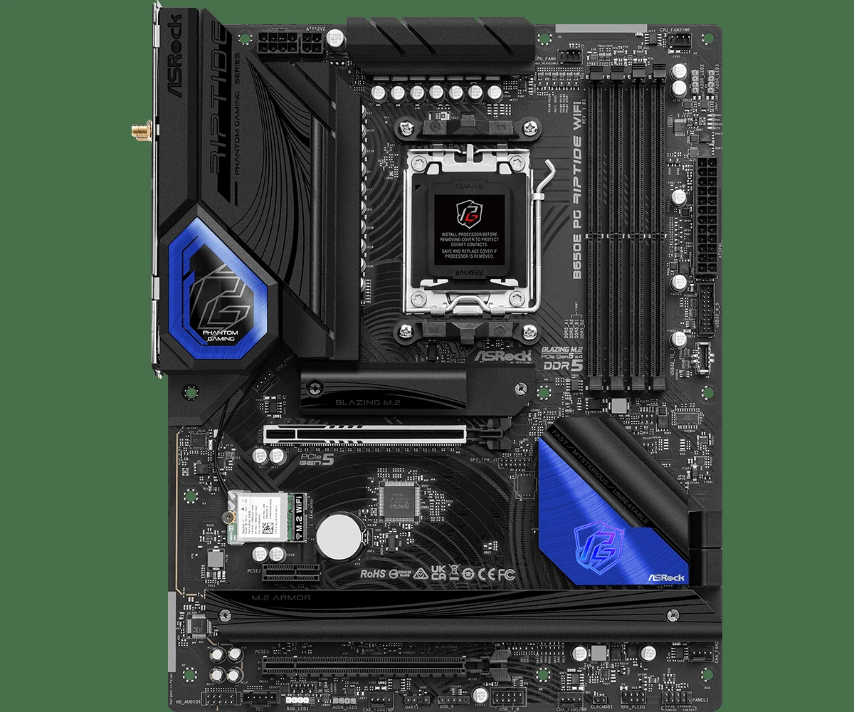 Mainboard ASRock B650M PG Riptide WiFi DDR5 - NEW