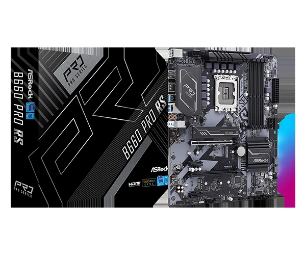 Mainboard ASRock B660 Pro RS - 4 Khe RAM DDR4 - LGA 1700 - NEW
