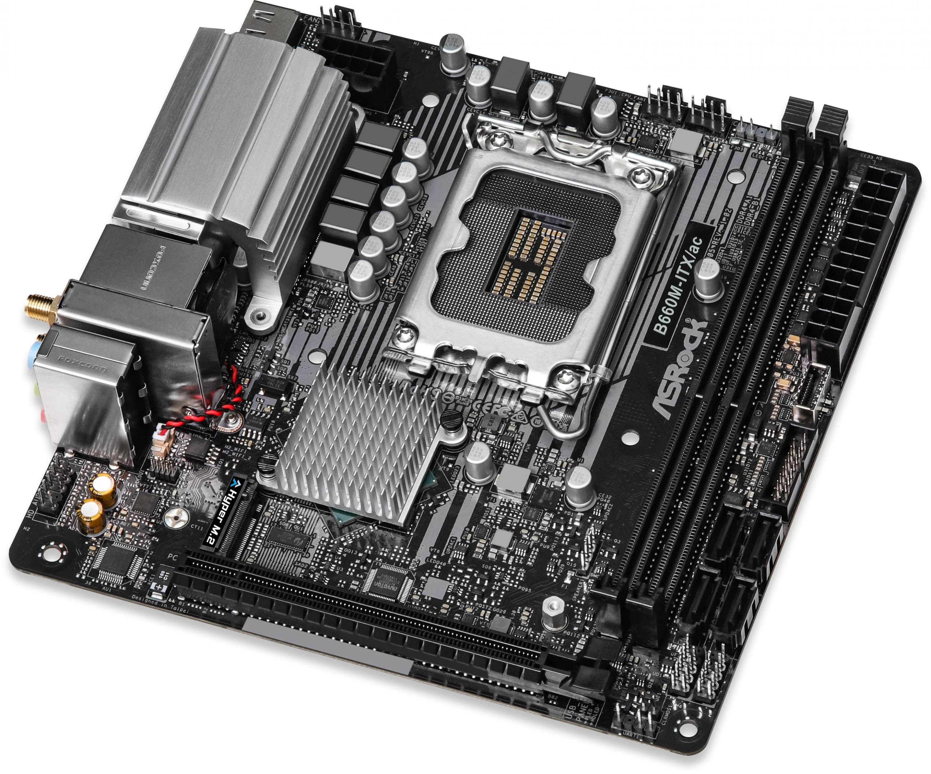 Mainboard ASRock B660M-ITX/ac - 2 Khe RAM DDR4 - LGA 1700 - NEW