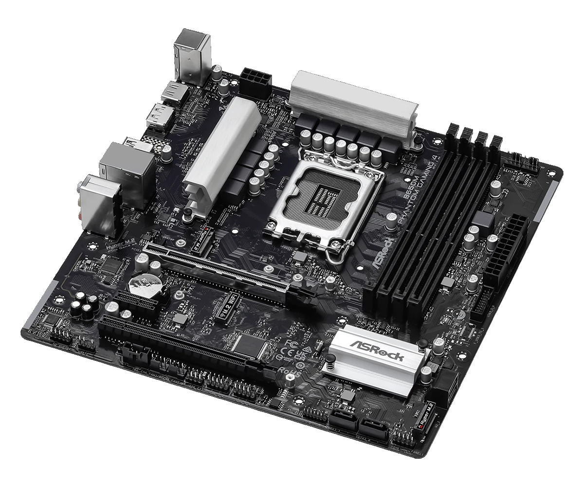 Mainboard ASRock B660M Phantom Gaming 4 - 4 Khe RAM DDR4 - LGA 1700 - NEW