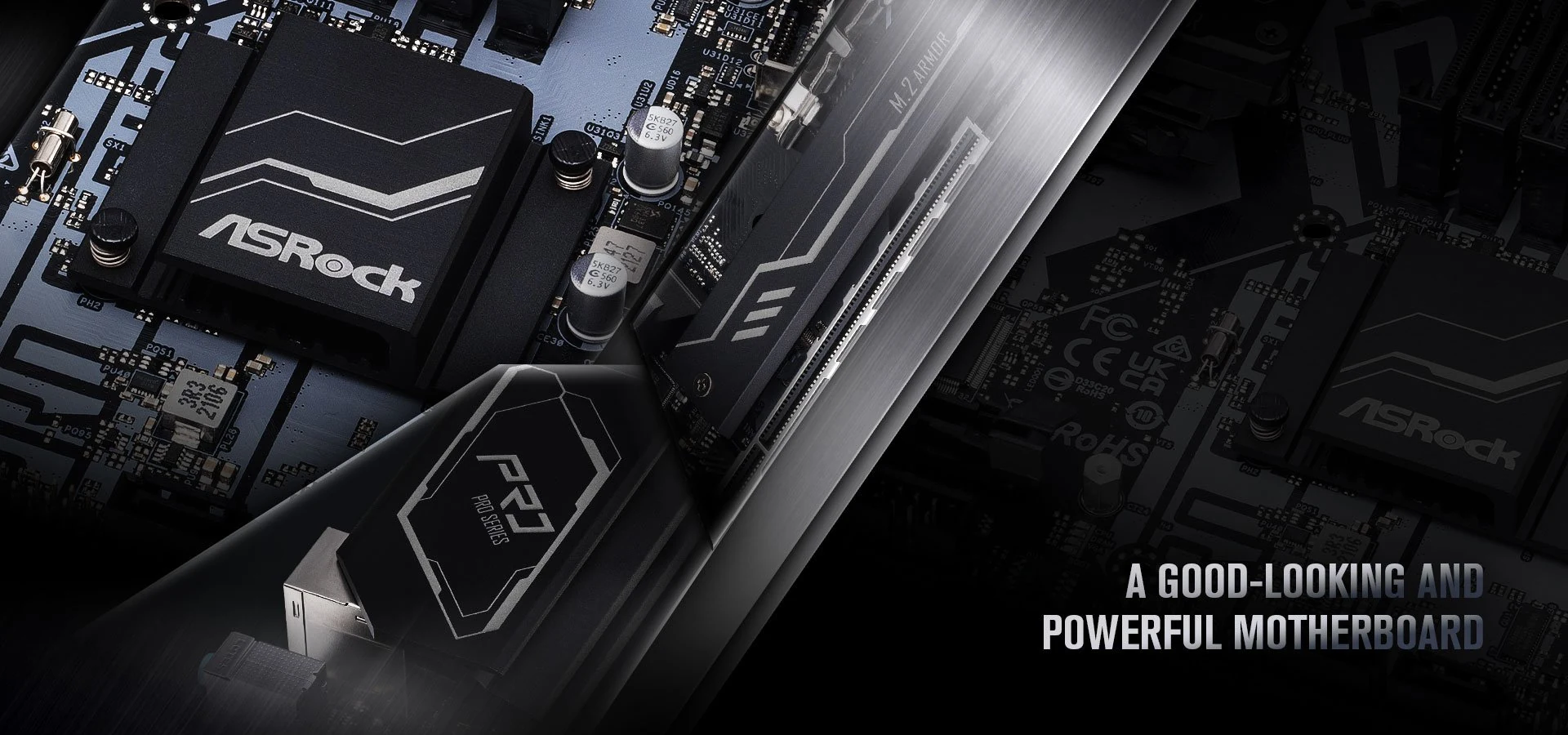 Mainboard ASRock B660M Pro RS - 4 Khe RAM DDR4 - LGA 1700 - NEW