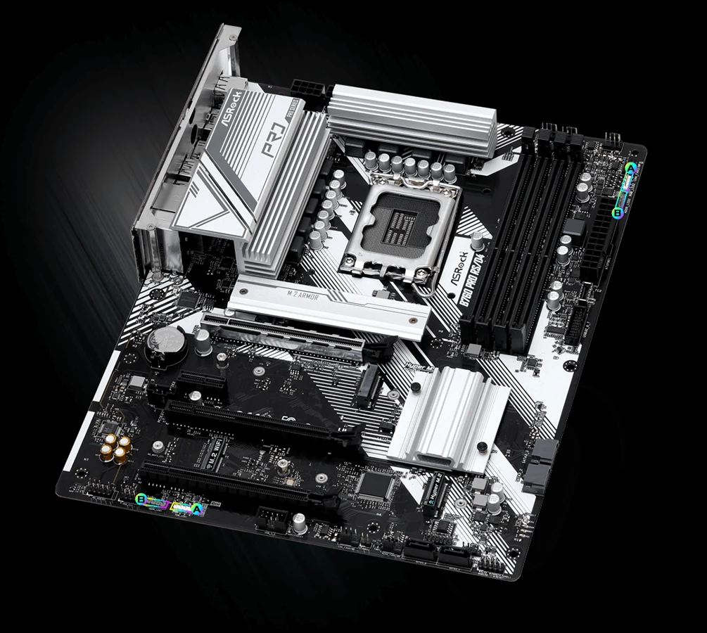 Mainboard ASRock B760 Pro RS/D4 - 4 Khe RAM DDR4 - LGA 1700 - NEW