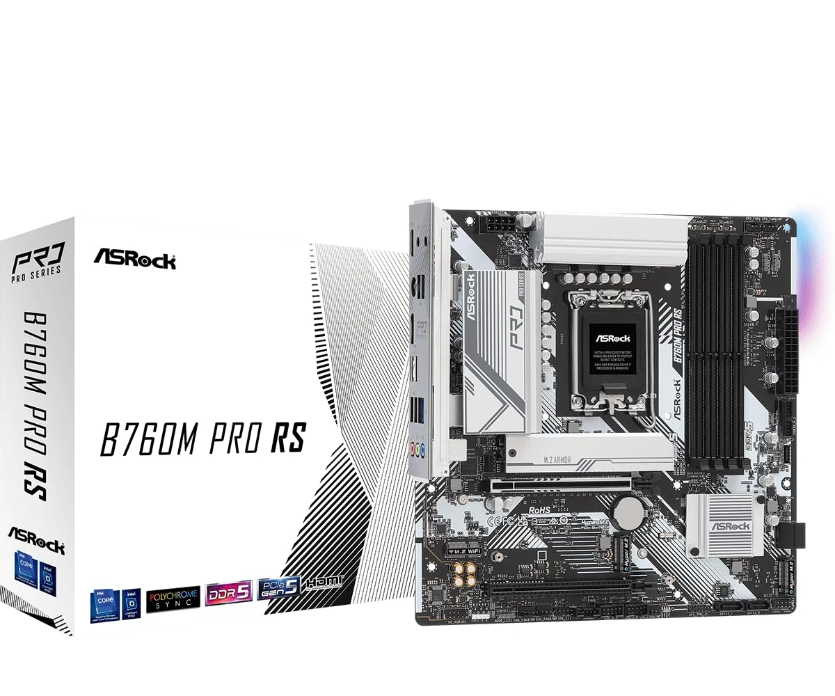 Mainboard ASRock B760M-X Gen5 - 2 Khe RAM DDR5 - LGA 1700 - NEW