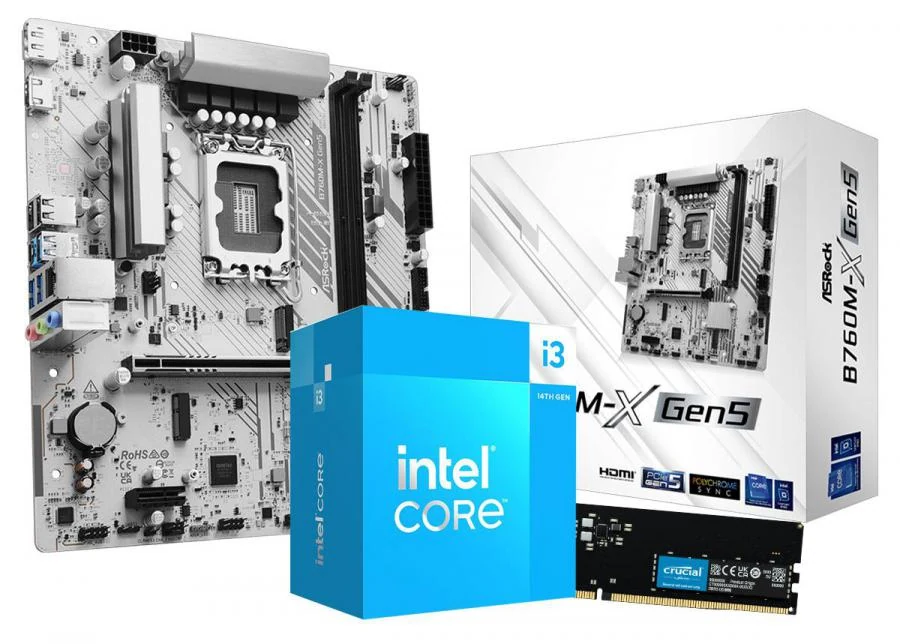 Mainboard ASRock B760M-X Gen5 - 2 Khe RAM DDR5 - LGA 1700 - NEW