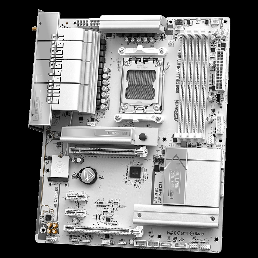 Mainboard ASRock B850 Challenger WiFi - 4 Khe RAM DDR5 - AM5 - NEW