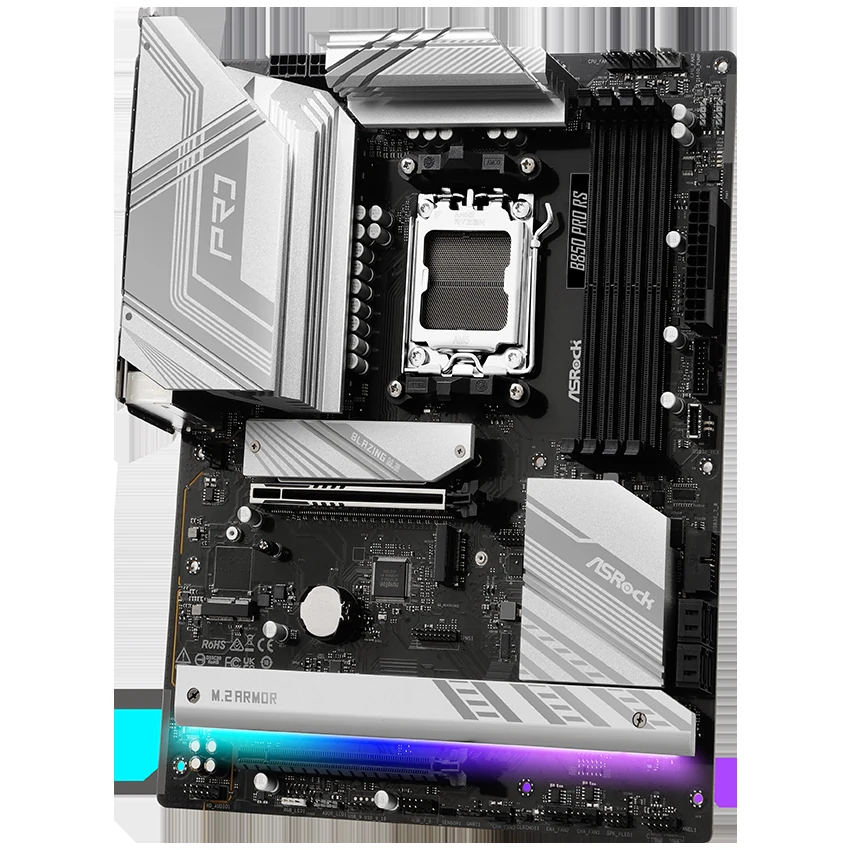 Mainboard ASRock B850 Pro RS - 4 Khe RAM DDR5 - AM5 - NEW