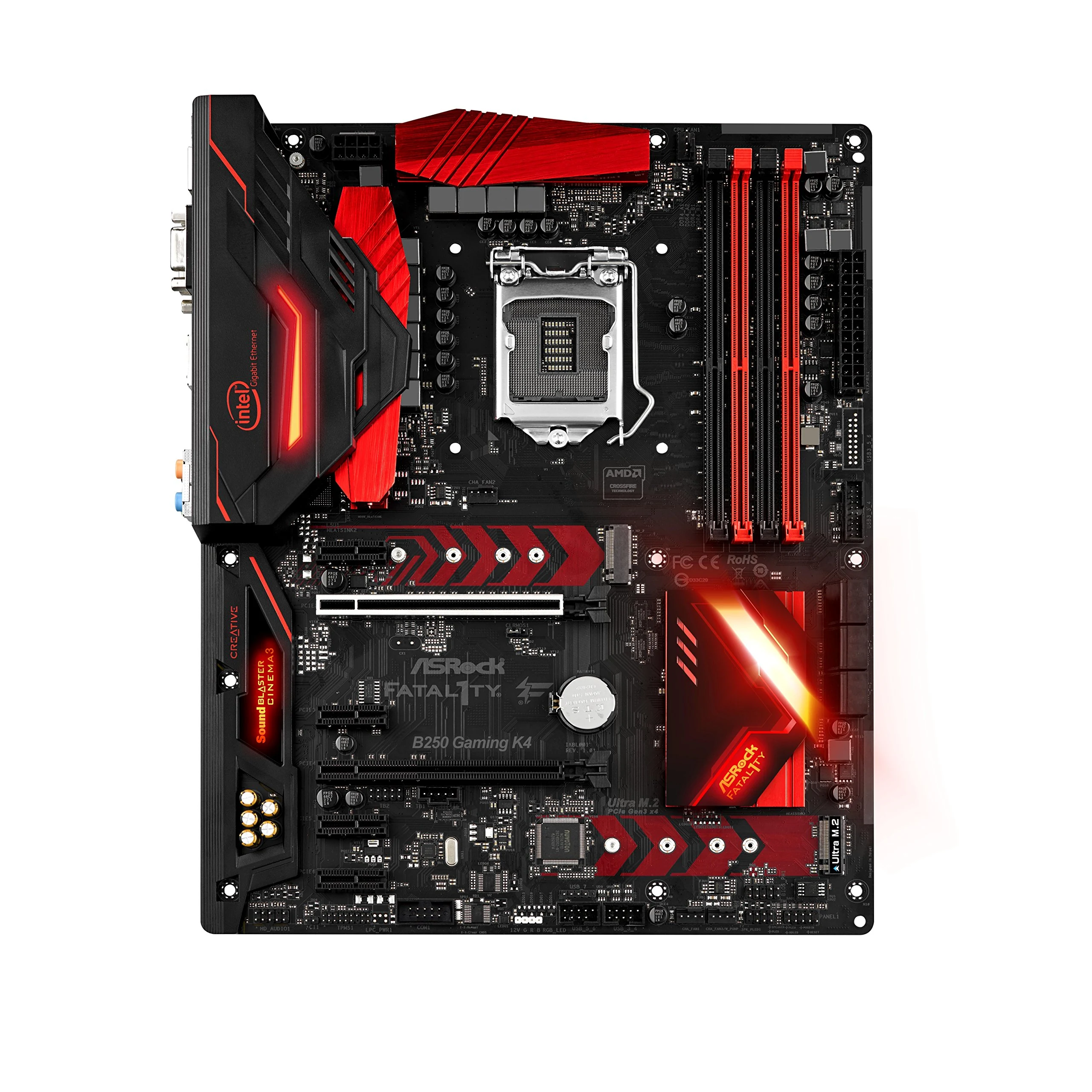 Mainboard ASRock Fatal1ty B250 Gaming K4 - LGA 1151 - NEW