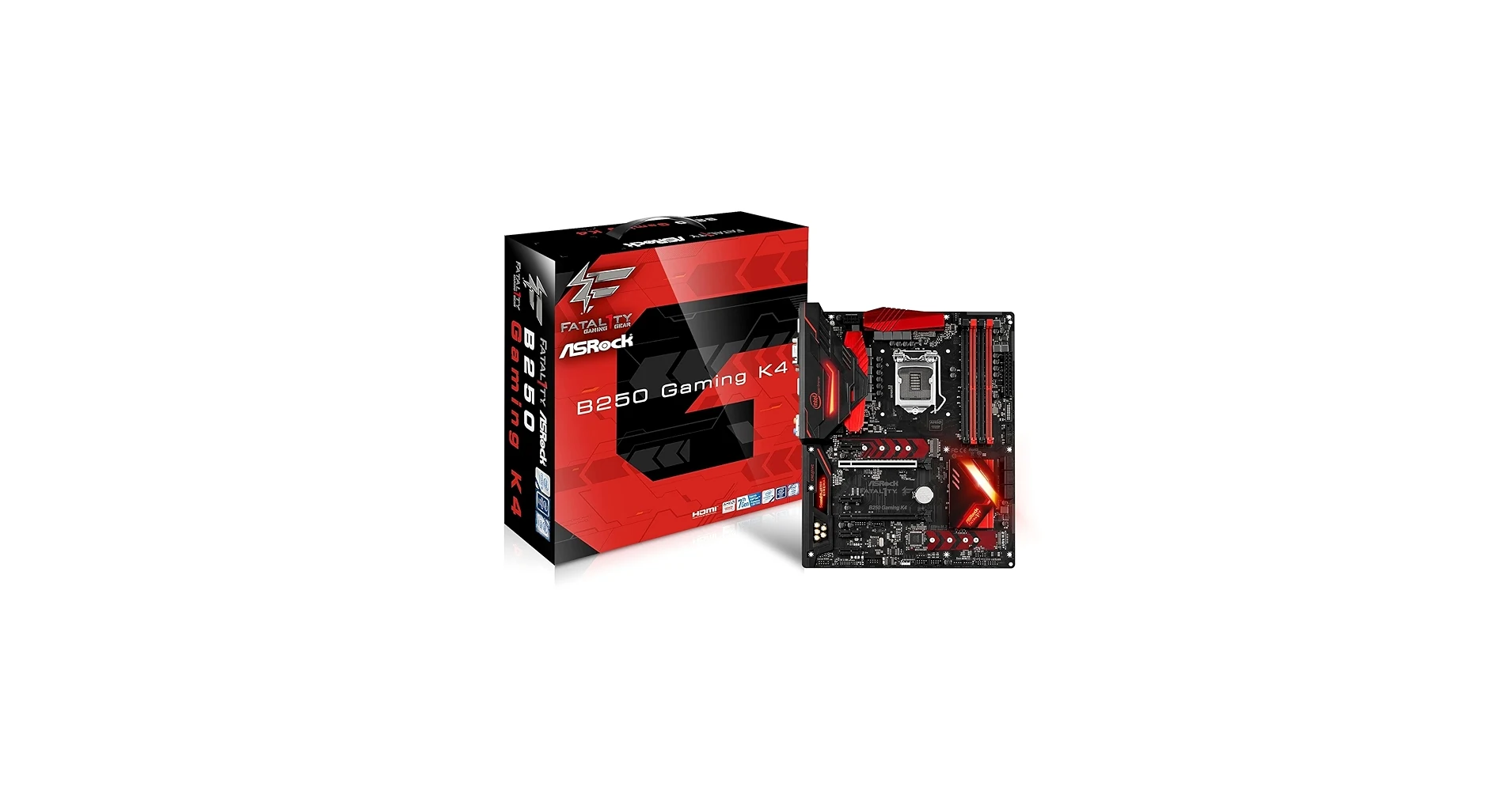 Mainboard ASRock Fatal1ty B250 Gaming K4 - LGA 1151 - NEW