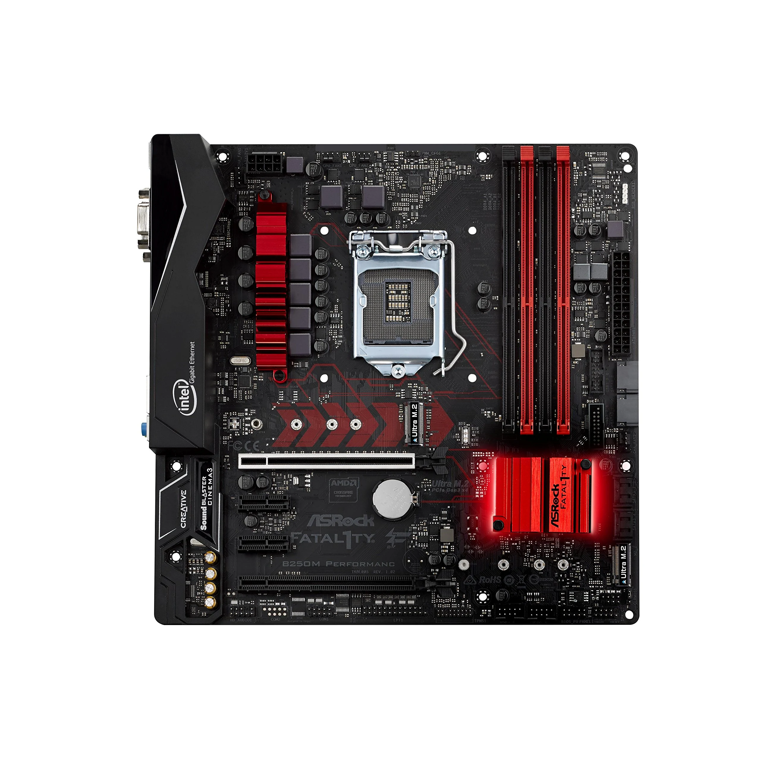 Mainboard ASRock Fatal1ty B250M Performance - LGA 1151 - NEW