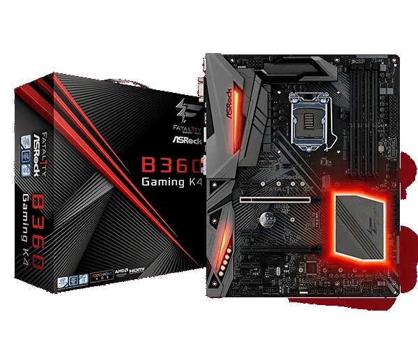 Mainboard ASRock Fatal1ty B360 Gaming K4 - LGA 1151 - NEW
