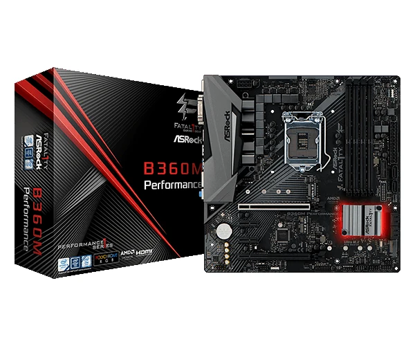 Mainboard ASRock Fatal1ty B360M Performance - LGA 1151 - NEW