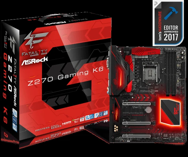 Mainboard ASRock Fatal1ty Z170 Gaming K6 - LGA 1151 - NEW