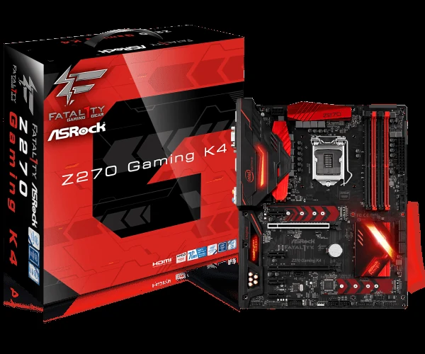 Mainboard ASRock Fatal1ty Z270 Gaming K4 - LGA 1151 - NEW